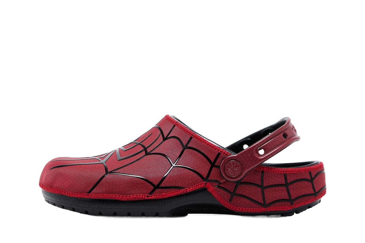 Crocs Classic Clog Marvel Spider-Man Neo — transparent background