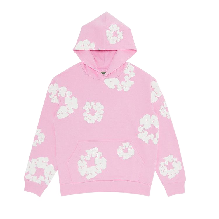 Denim Tears The Cotton Wreath Sweatshirt Powder Pink — transparent background