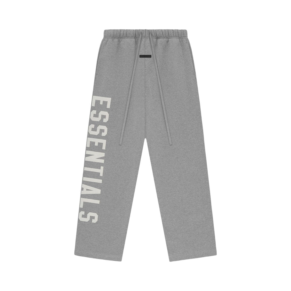 Fear of God Essentials Fleece Relaxed Sweatpant Dark Heather — transparent background