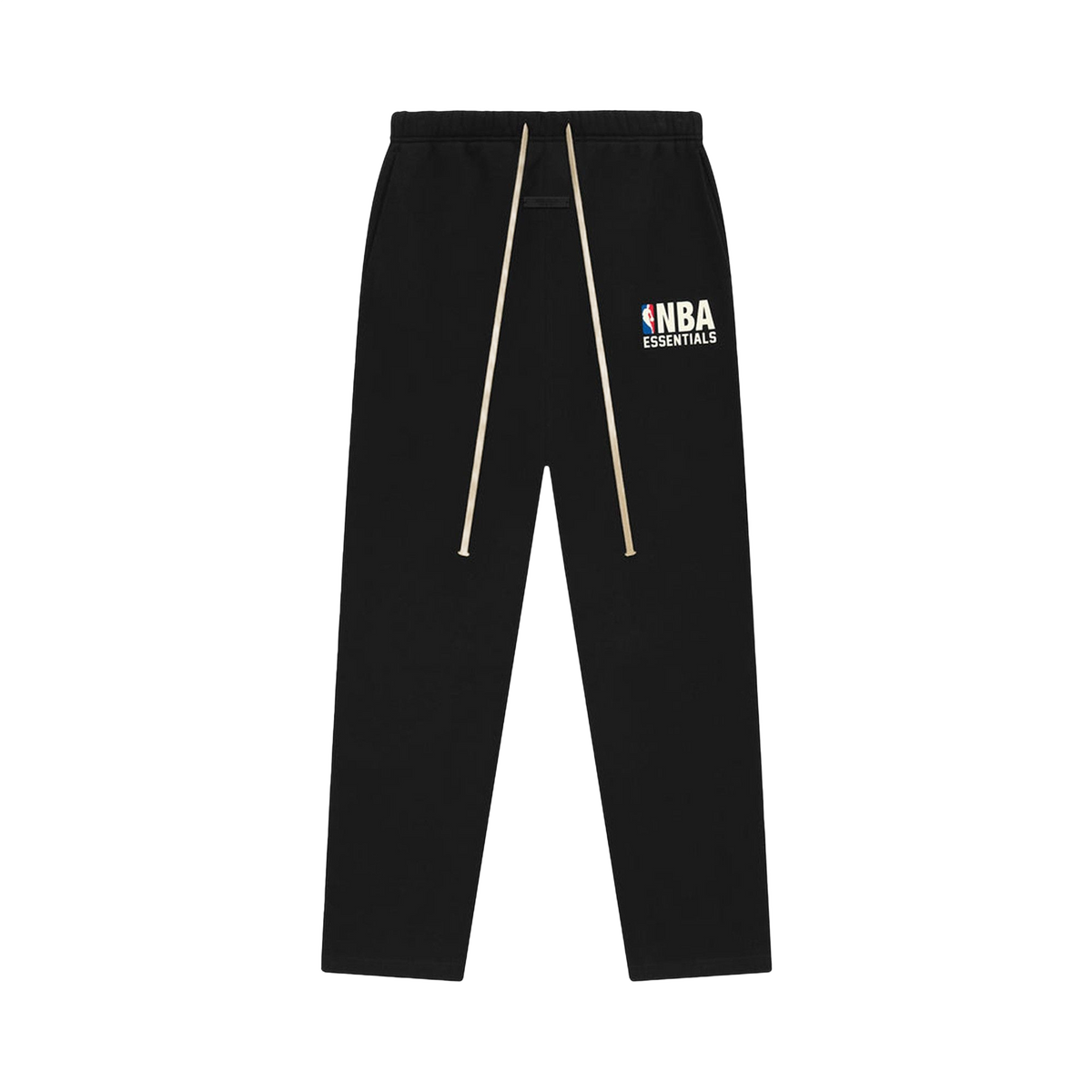 Fear of God Essentials NBA Relaxed Sweatpant Black — transparent background