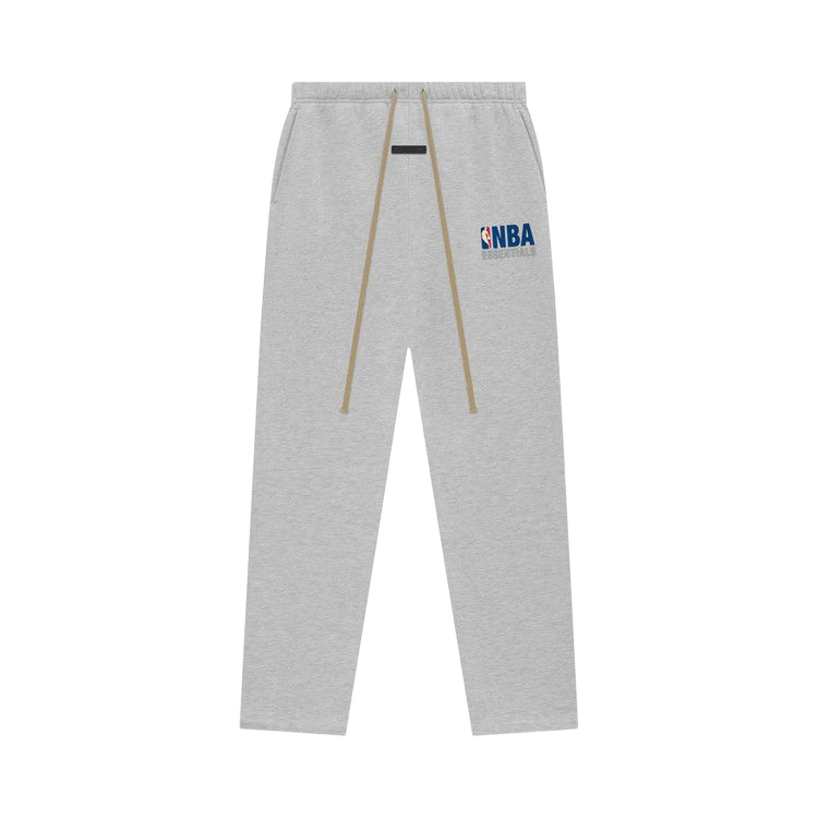 Fear of God Essentials NBA Relaxed Sweatpant Light Heather — transparent background