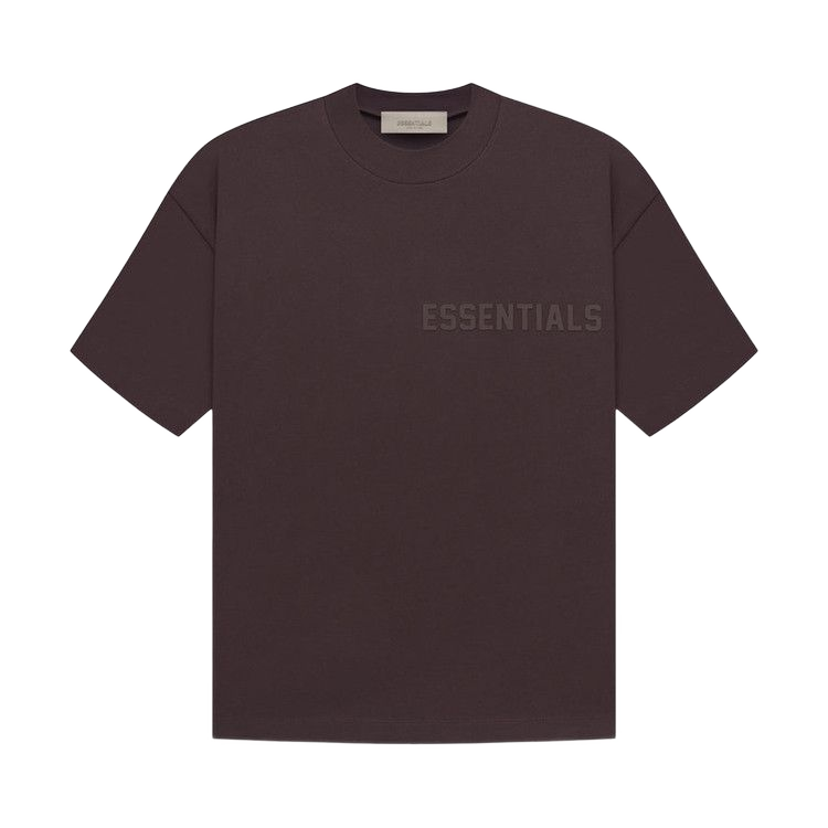 Fear of God Essentials SS Tee Plum — transparent background