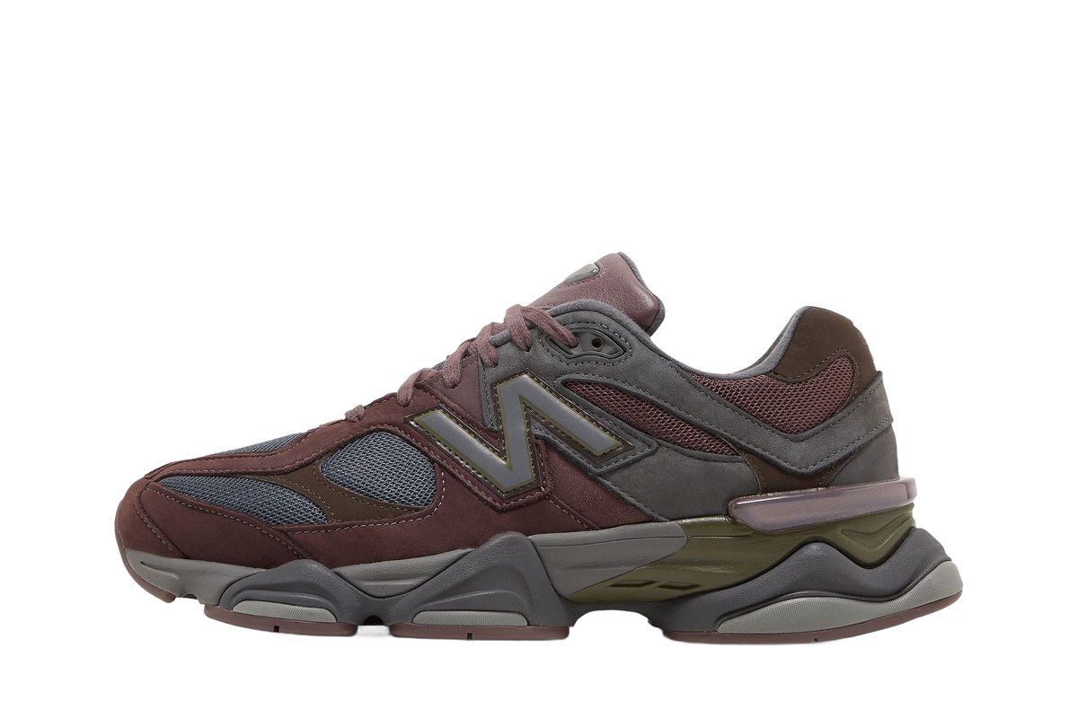 New Balance 9060 Truffle Rich Earth — transparent background