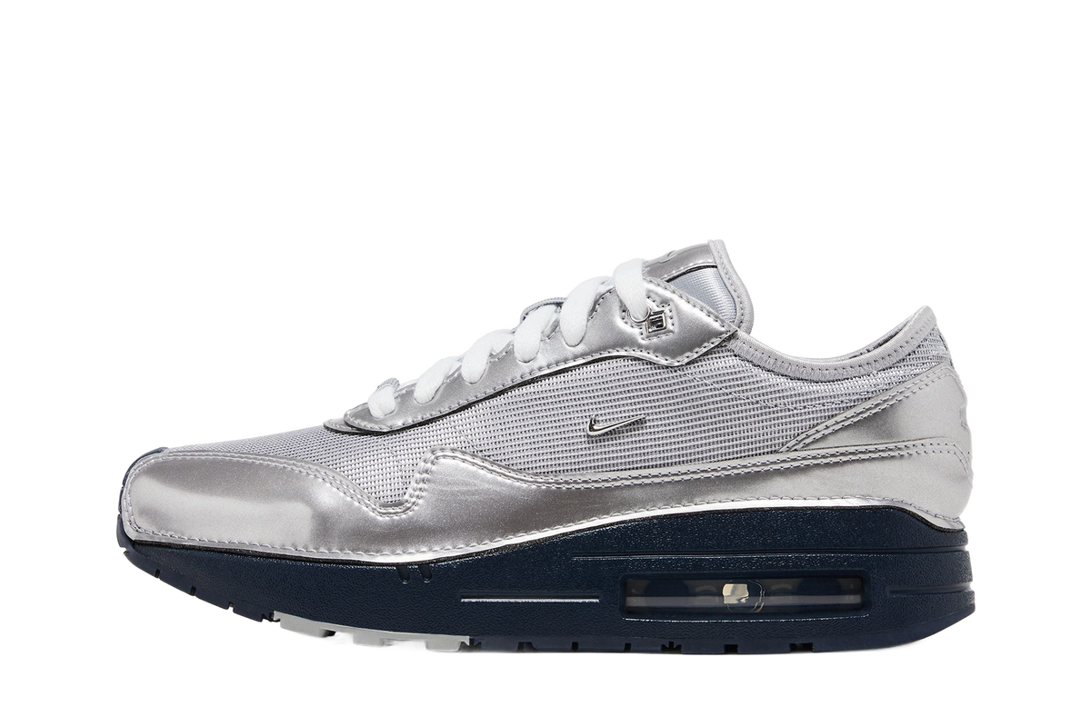 Nike Air Max 1 '86 Jacquemus Silver — transparent background