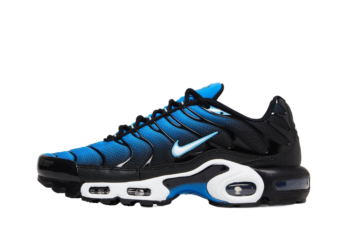 Nike Air Max Plus Aquarius Blue — transparent background