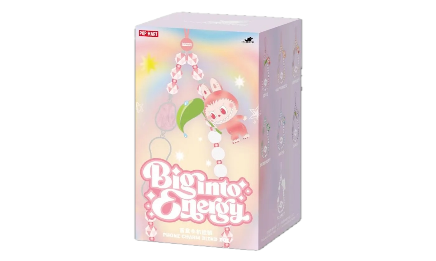 Pop Mart Labubu The Monsters Big into Energy Series Phone Charm Single Blind Box