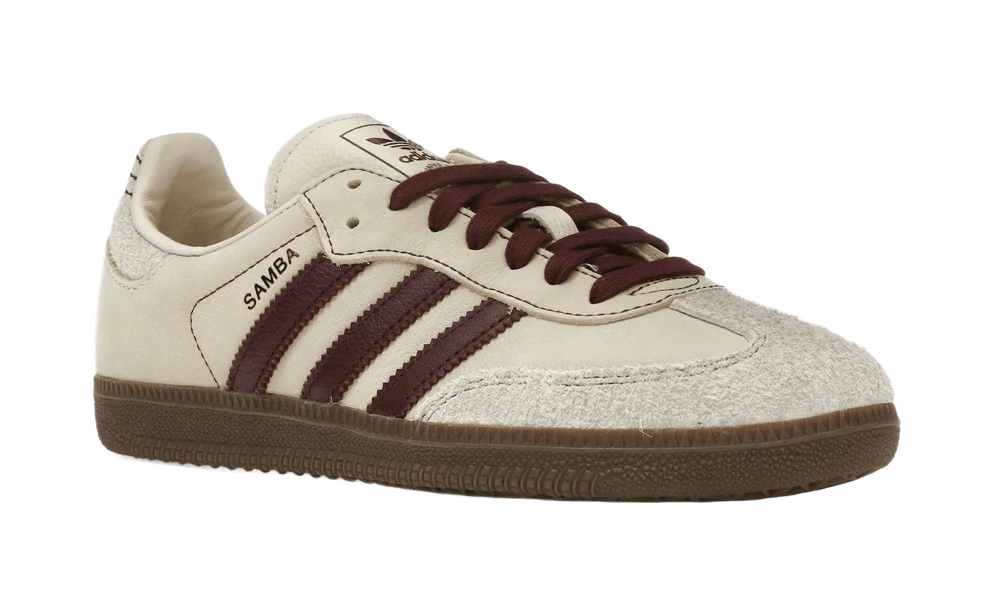 Samba OG Wonder White Maroon - IG1987