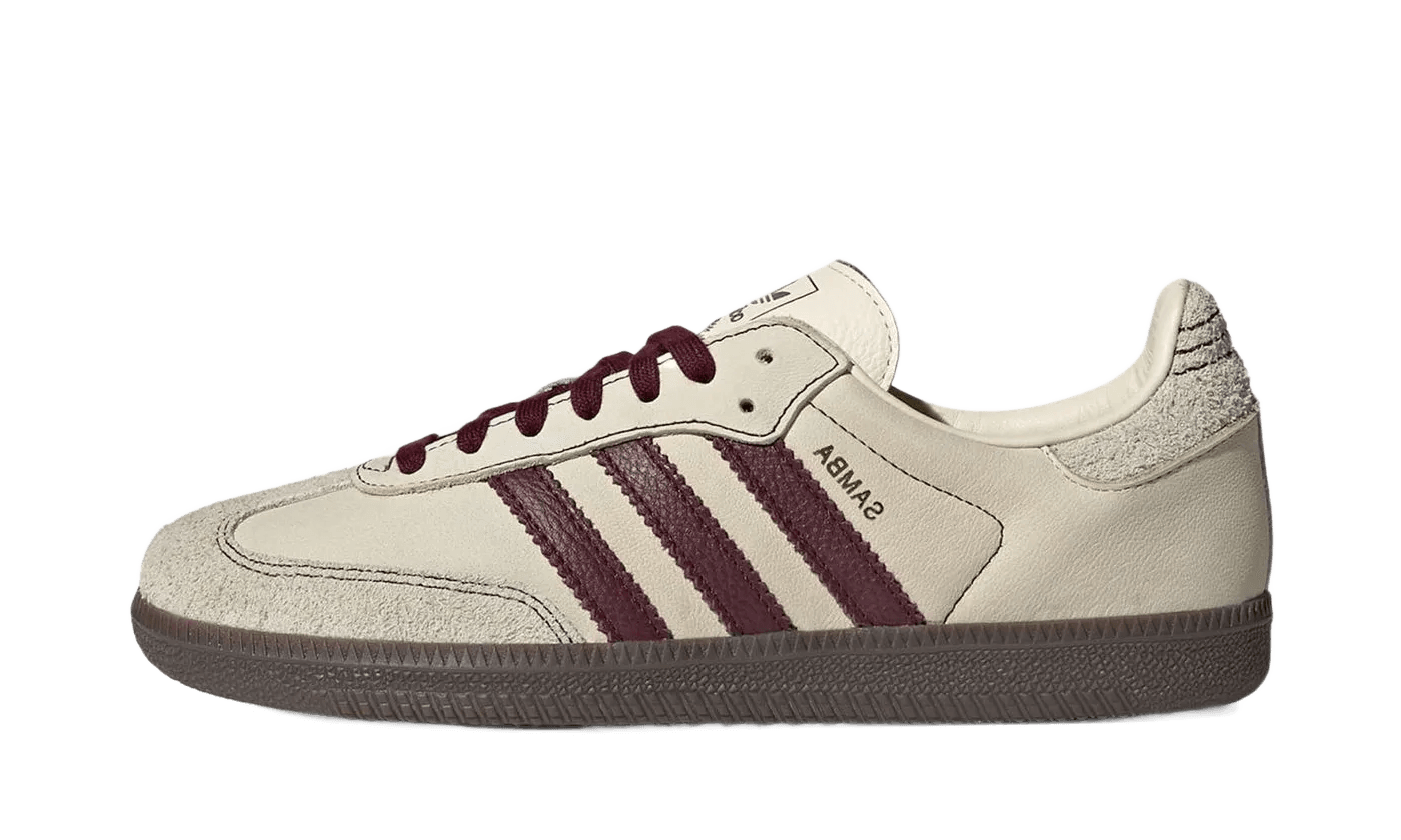 adidas gazelle silver green womens Adidas Samba OG Wonder White Maroon (IG1987)
