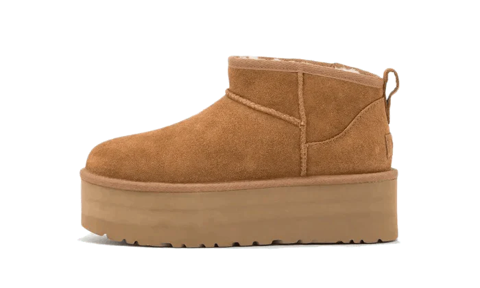 UGG Classic Ultra Mini Platform Chestnut - NEWTREATS - SNEAKERS STORE