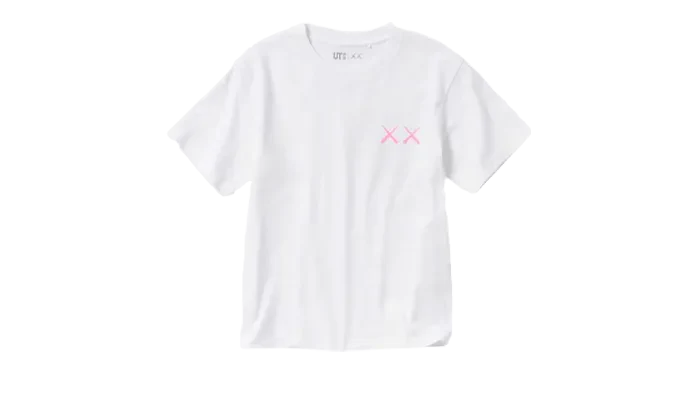 Uniqlo T-Shirt KAWS Pink Graphic (Asian Sizing) - UTSKPGAS