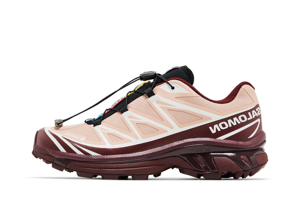 Salomon XT-6 Gore-Tex Mahogany Rose Tawny Port