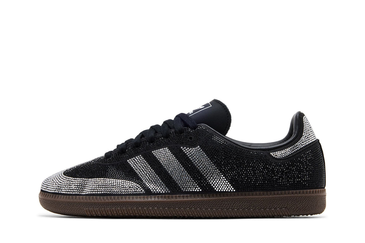 Adidas Samba OG Rhinestone Black Silver