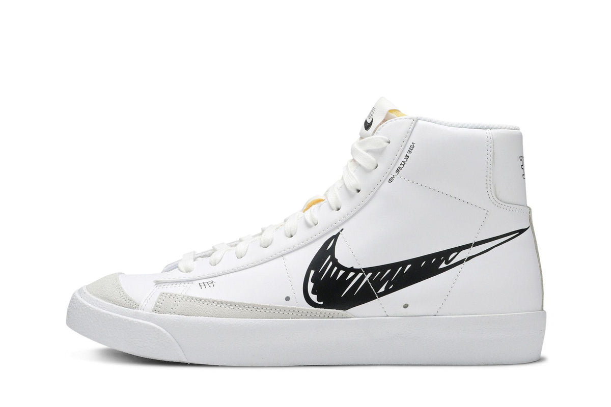 Nike Blazer Mid Sketch Black Swoosh