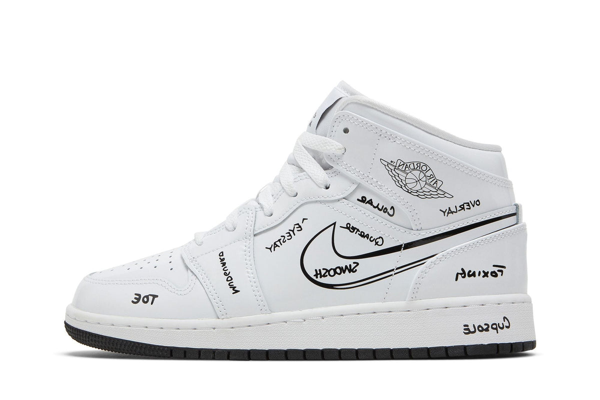 Air Jordan 1 Mid Schematic
