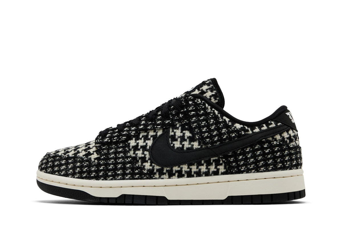 Nike Dunk Low Harris Tweed White Black Multi