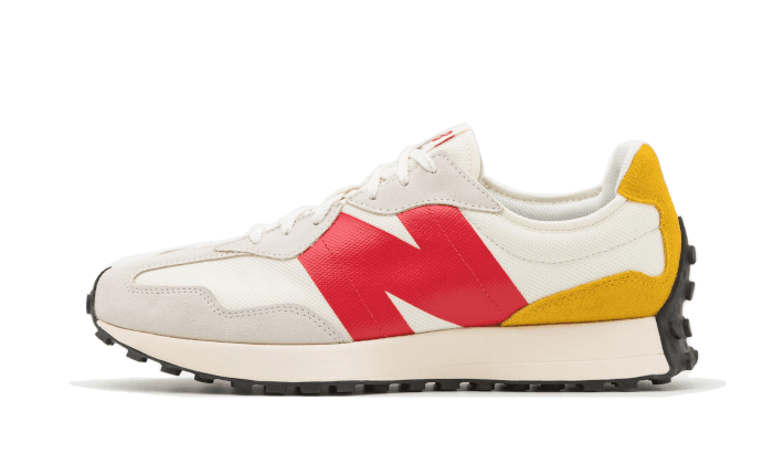 327 Cream Yellow Red - NEWTREATS - SNEAKERS STORE