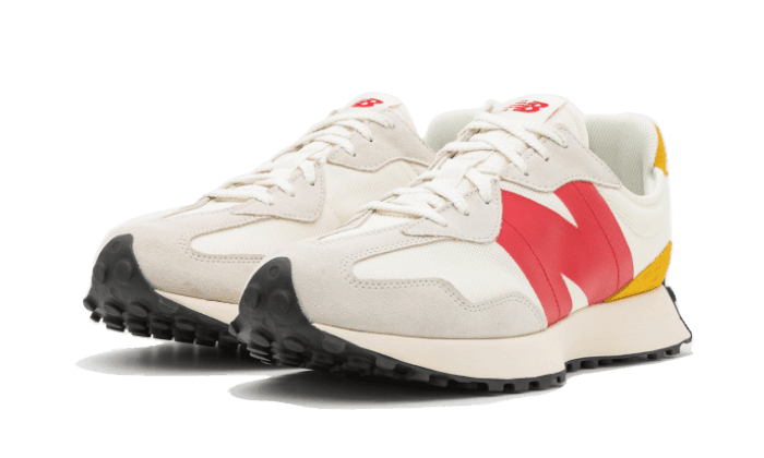 327 Cream Yellow Red - NEWTREATS - SNEAKERS STORE