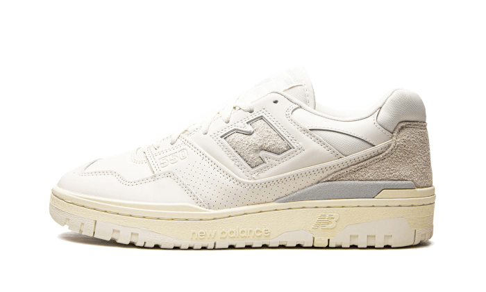 550 Aime Leon Dore White Leather - NEWTREATS - SNEAKERS STORE