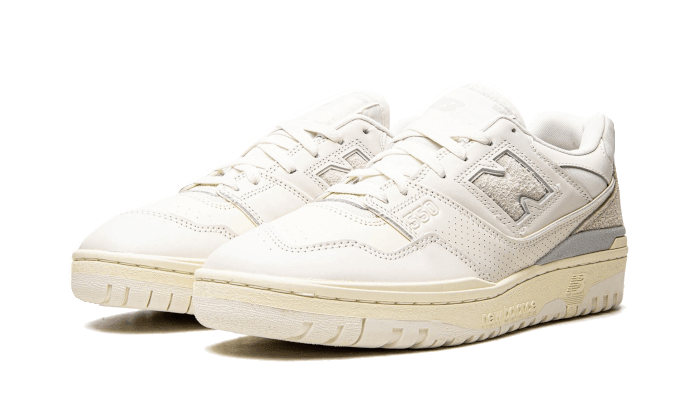 550 Aime Leon Dore White Leather - NEWTREATS - SNEAKERS STORE