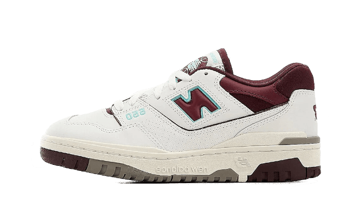 550 Burgundy Cyan - NEWTREATS - SNEAKERS STORE