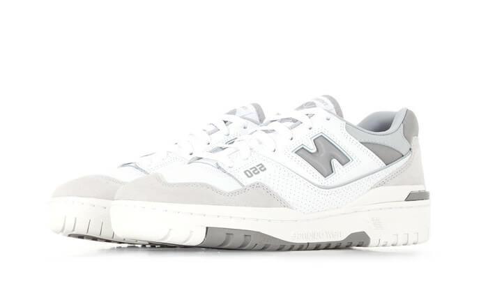 550 Premium White Grey - NEWTREATS - SNEAKERS STORE