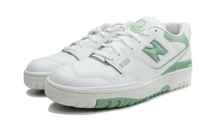 550 White Mint Green - NEWTREATS - SNEAKERS STORE