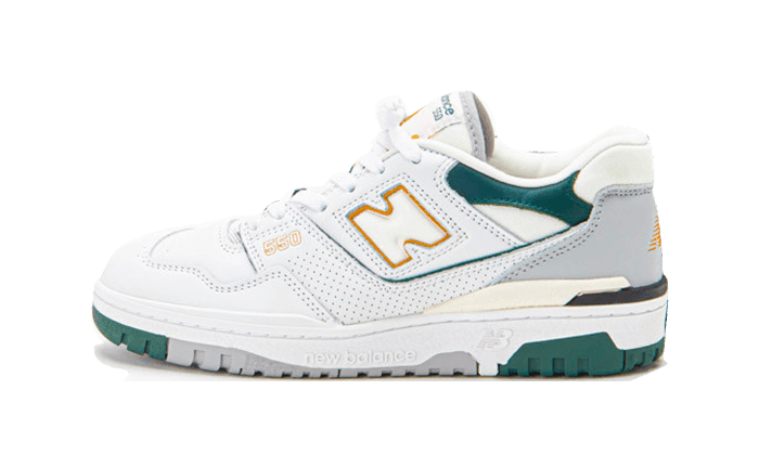 550 White Nightwatch Green - NEWTREATS - SNEAKERS STORE