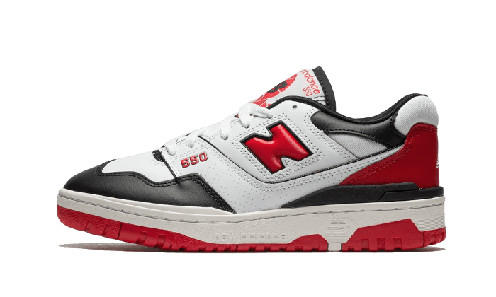 550 White Red Black - NEWTREATS - SNEAKERS STORE