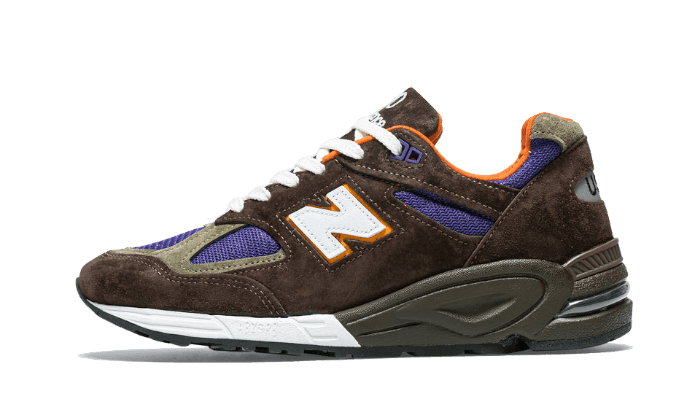 990 V2 Made In Usa Brown Purple - NEWTREATS - SNEAKERS STORE