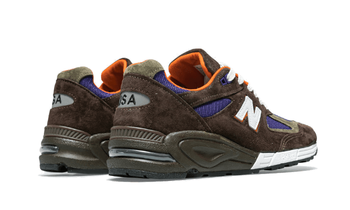 990 V2 Made In Usa Brown Purple - NEWTREATS - SNEAKERS STORE