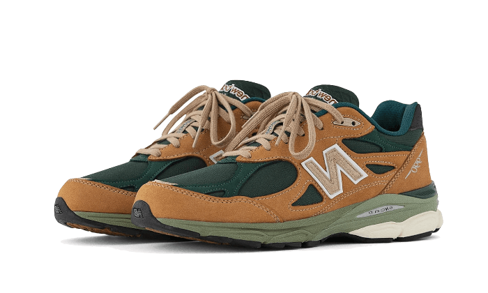 990 V3 Made In USA Brown Olive - NEWTREATS - SNEAKERS STORE