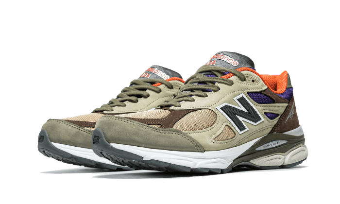 990 V3 Made In Usa Tan Blue - NEWTREATS - SNEAKERS STORE