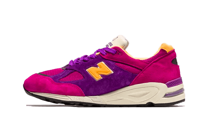 990v2 Made in USA Teddy Santis Purple Yellow - NEWTREATS - SNEAKERS STORE