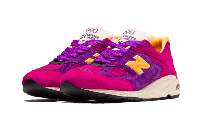 990v2 Made in USA Teddy Santis Purple Yellow - NEWTREATS - SNEAKERS STORE