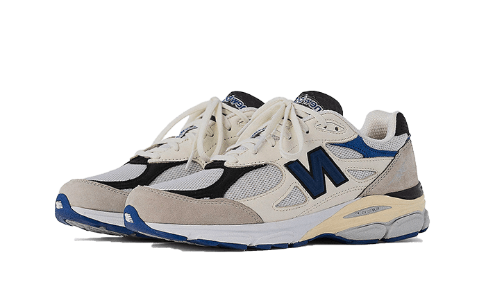 990V3 - Made In USA Cream Blue - NEWTREATS - SNEAKERS STORE