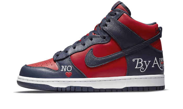 SB Dunk High Supreme By Any Means Navy - NEWTREATS - SNEAKERS STORE