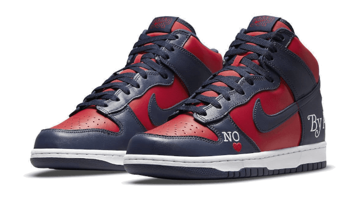 SB Dunk High Supreme By Any Means Navy - NEWTREATS - SNEAKERS STORE