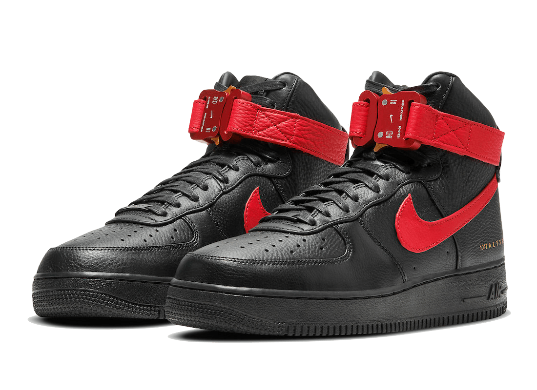 Air Force 1 High Alyx Black University Red - NEWTREATS - SNEAKERS STORE