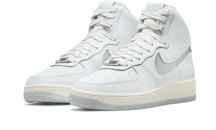 Air Force 1 High Sculpt White Silver - NEWTREATS - SNEAKERS STORE