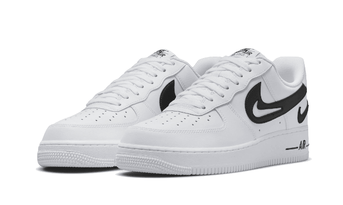 Air Force 1 Low '07 FM Cut Out Swoosh White Black - NEWTREATS - SNEAKERS STORE