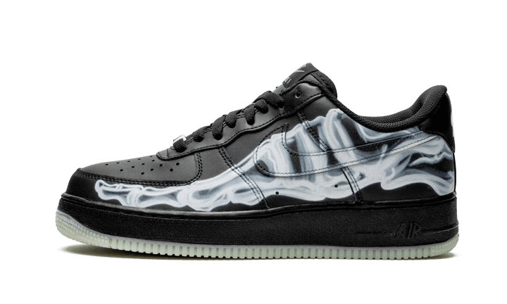 Air Force 1 Low Black Skeleton Halloween (2019) - NEWTREATS - SNEAKERS STORE