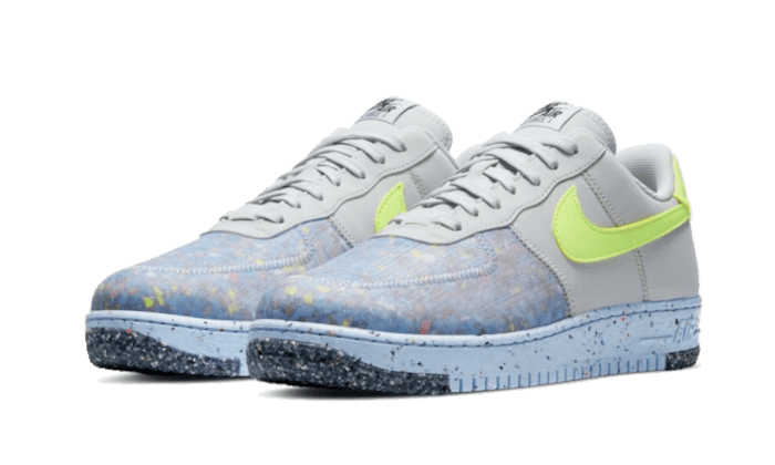 Air Force 1 Low Crater Pure Platinum Barely Volt - NEWTREATS - SNEAKERS STORE