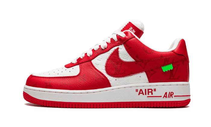 Air Force 1 Low Louis Vuitton White Red - NEWTREATS - SNEAKERS STORE