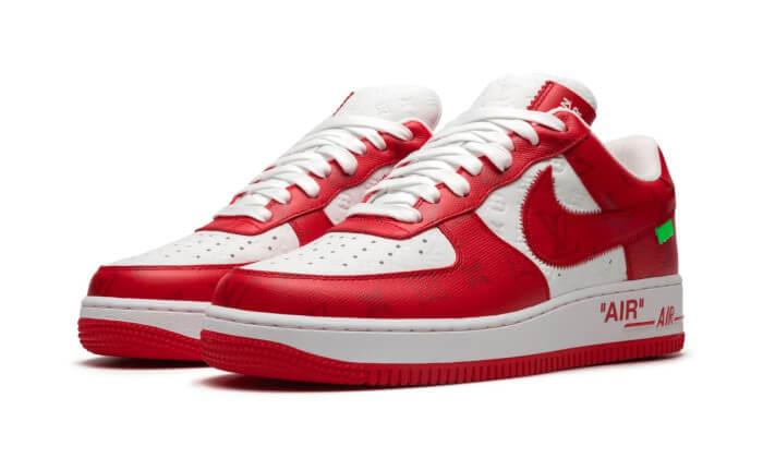 Air Force 1 Low Louis Vuitton White Red - NEWTREATS - SNEAKERS STORE