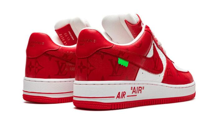 Air Force 1 Low Louis Vuitton White Red - NEWTREATS - SNEAKERS STORE
