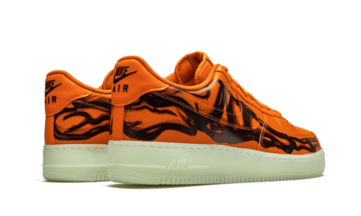 Air Force 1 Low Orange Skeleton Halloween (2020) - NEWTREATS - SNEAKERS STORE