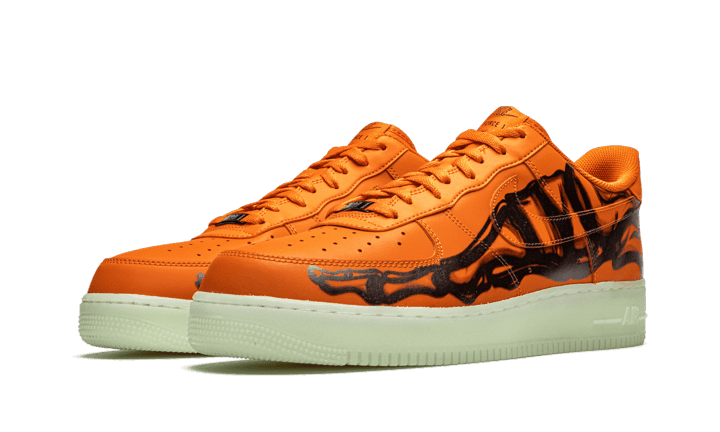 Air Force 1 Low Orange Skeleton Halloween (2020) - NEWTREATS - SNEAKERS STORE