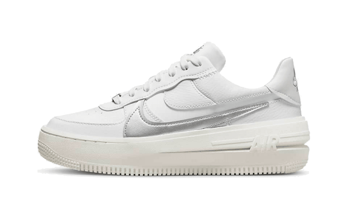 Air Force 1 Low Platform Summit White Metallic Silver - NEWTREATS - SNEAKERS STORE