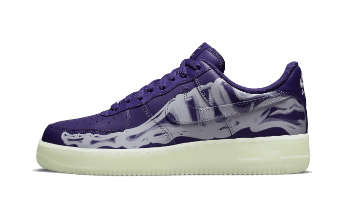 Air Force 1 Low Purple Skeleton Halloween (2021) - NEWTREATS - SNEAKERS STORE