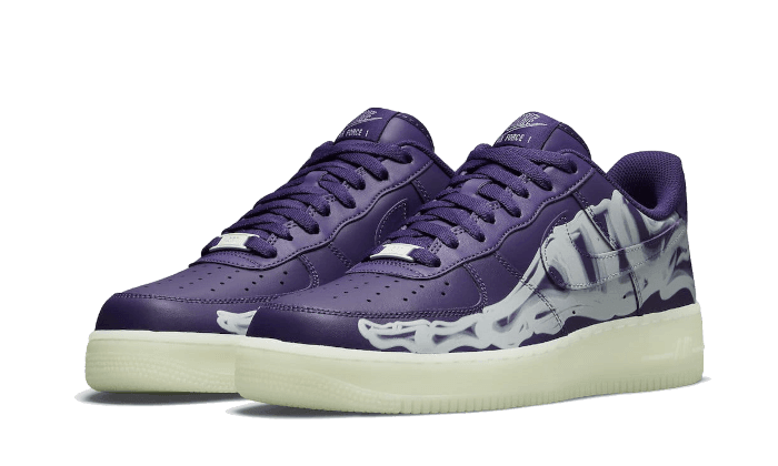 Air Force 1 Low Purple Skeleton Halloween (2021) - NEWTREATS - SNEAKERS STORE